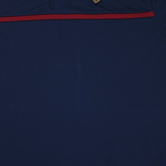 Nike Cleveland Cavaliers Polo Shirt Mens Medium Blue Dri-Fit NBA S/S Pullover - Picture 3 of 14